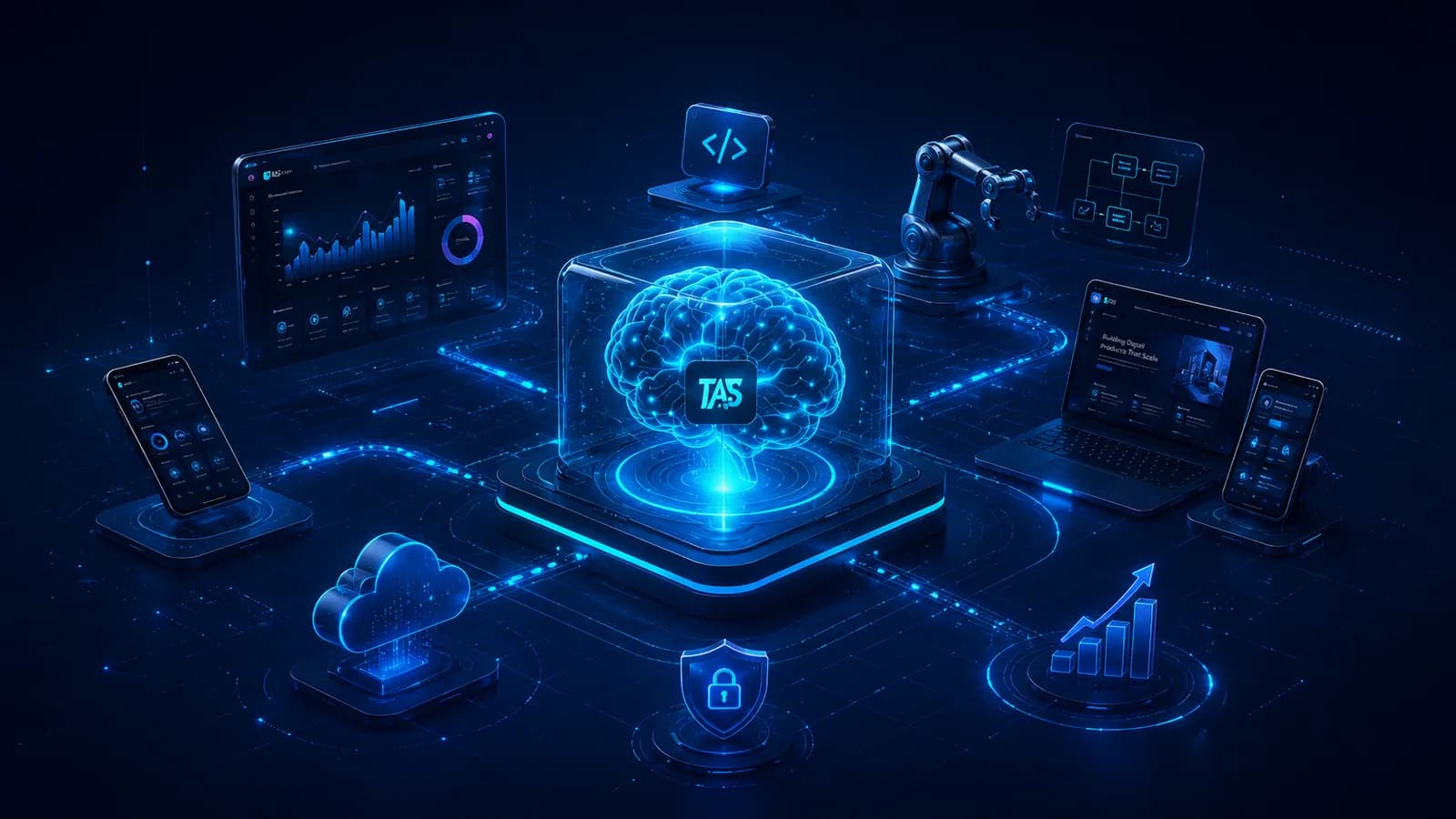 AI and software services for organisations in Saudi Arabia