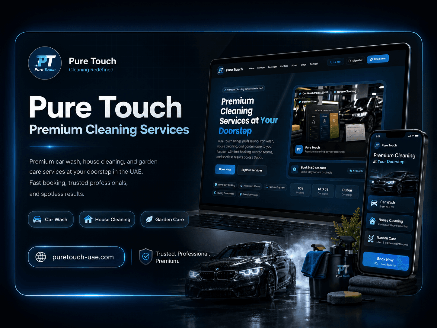 Pure Touch project showcase