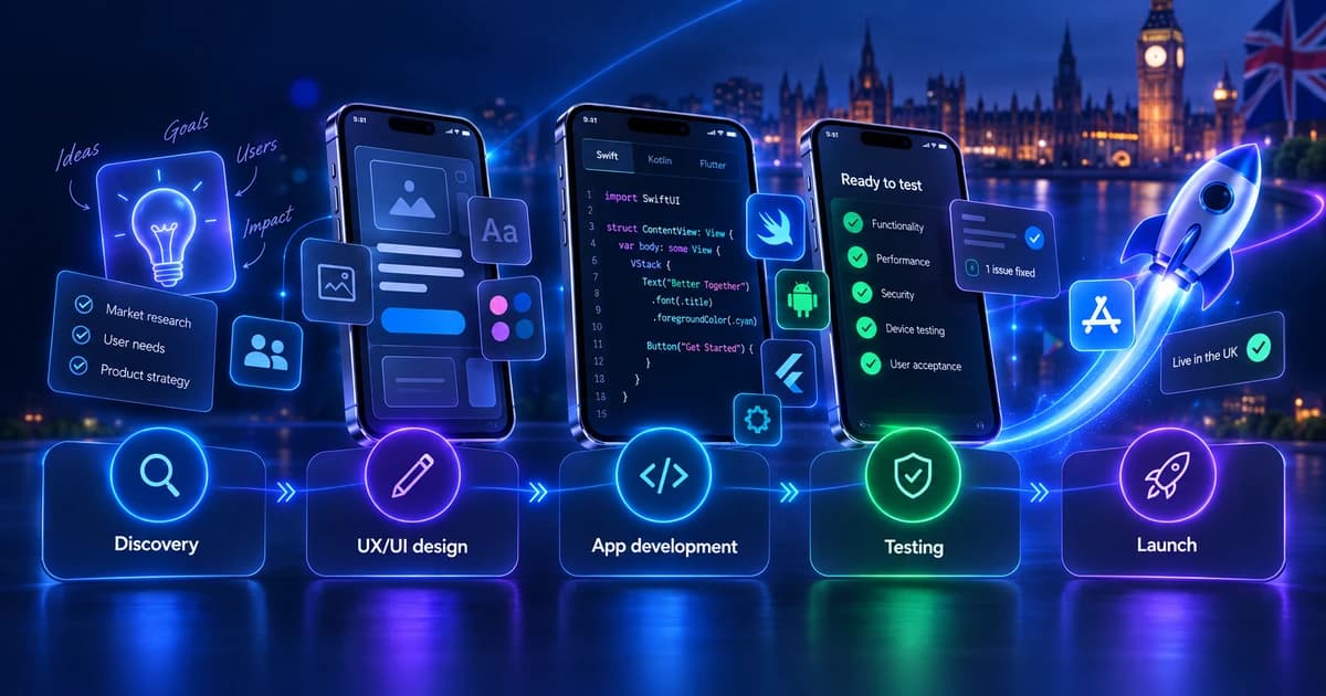 Mobile app development cost planning for UK businesses