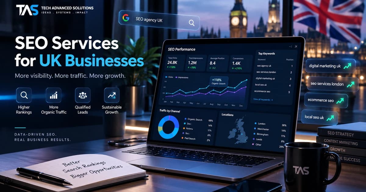 SEO cost planning and organic growth analysis for UK businesses
