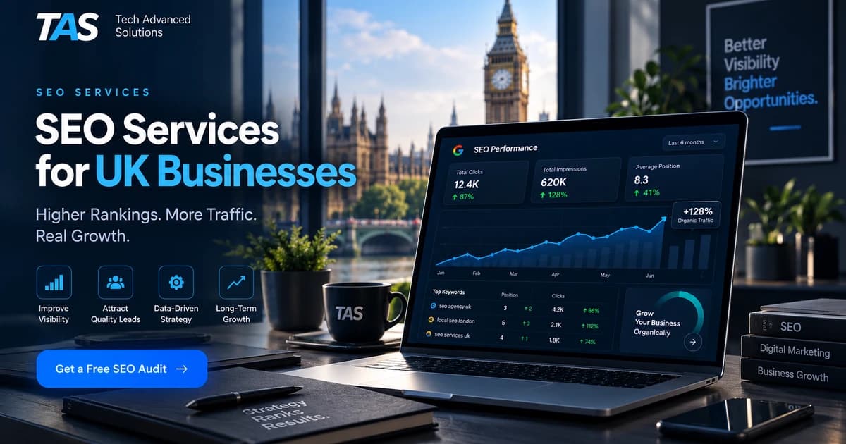 SEO services and organic growth analytics for UK businesses